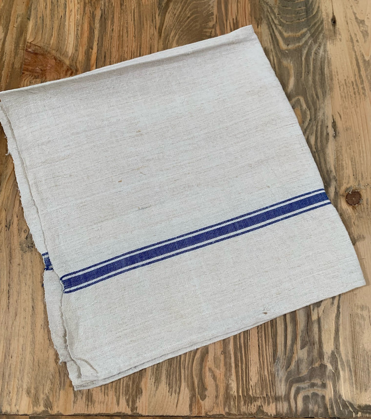 Vintage European Linen Tea Towel  #4720