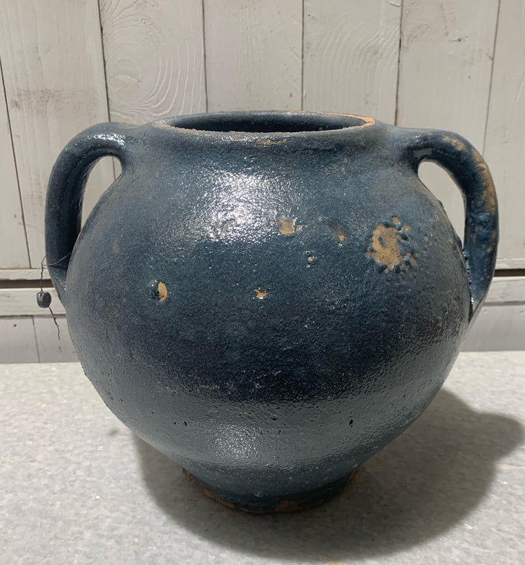 Vintage Glazed Ceramic  Pot #4726