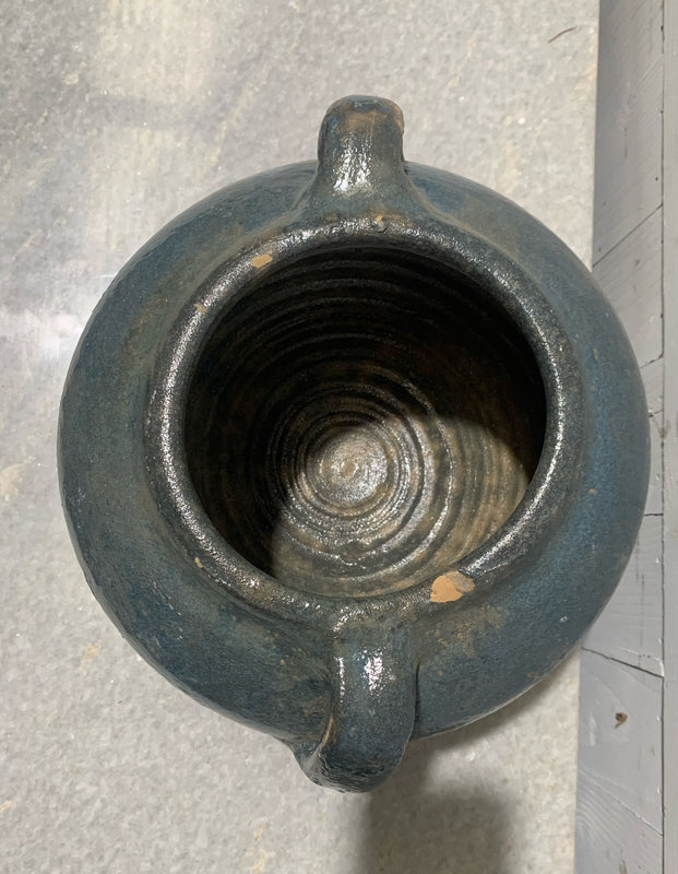 Vintage Glazed Ceramic  Pot #4727