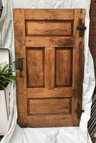 Vintage European Wooden  Door  #3877d