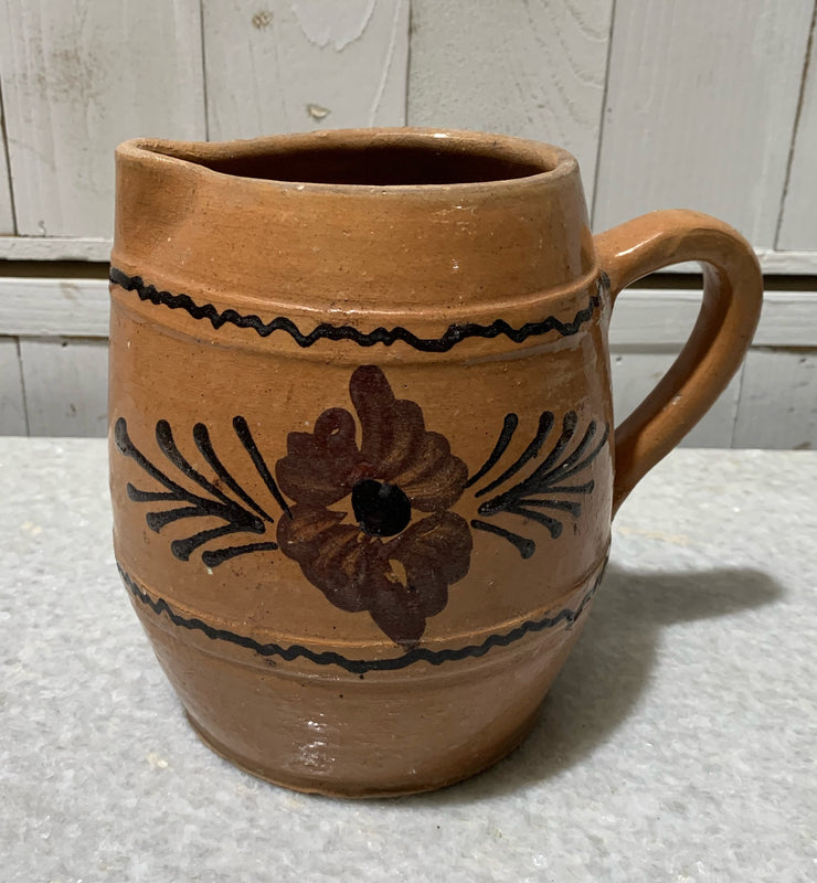 Old  Hungarian  Terracotta Jug #4733