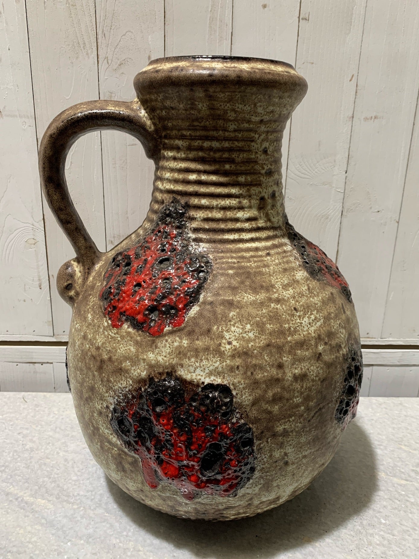 West German Glazed Vase #4738