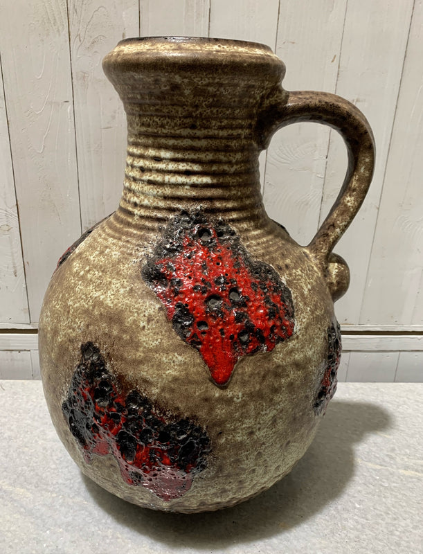 West German Glazed Vase #4738
