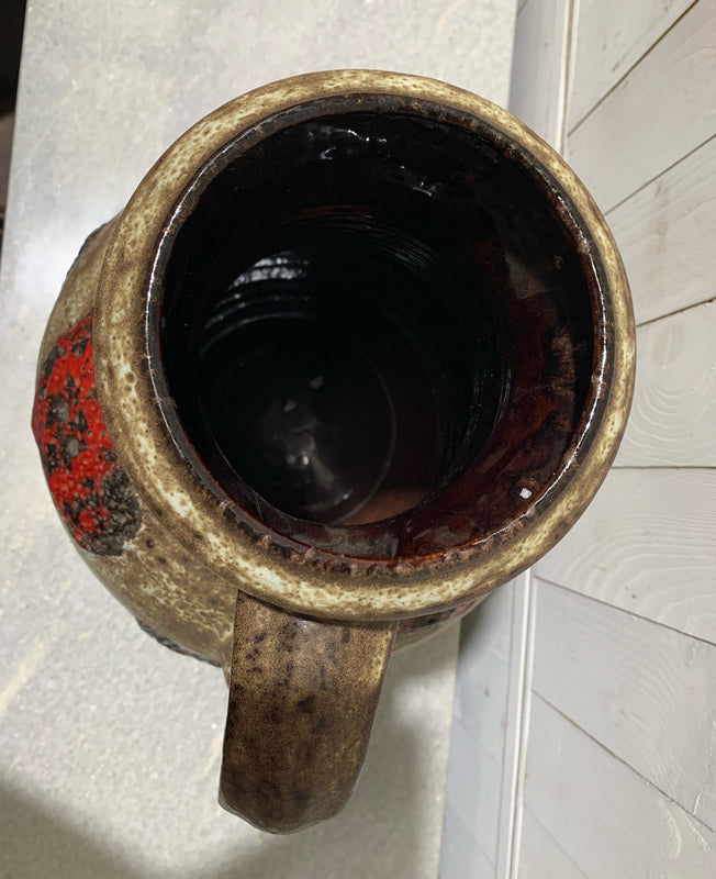 West German Glazed Vase #4738