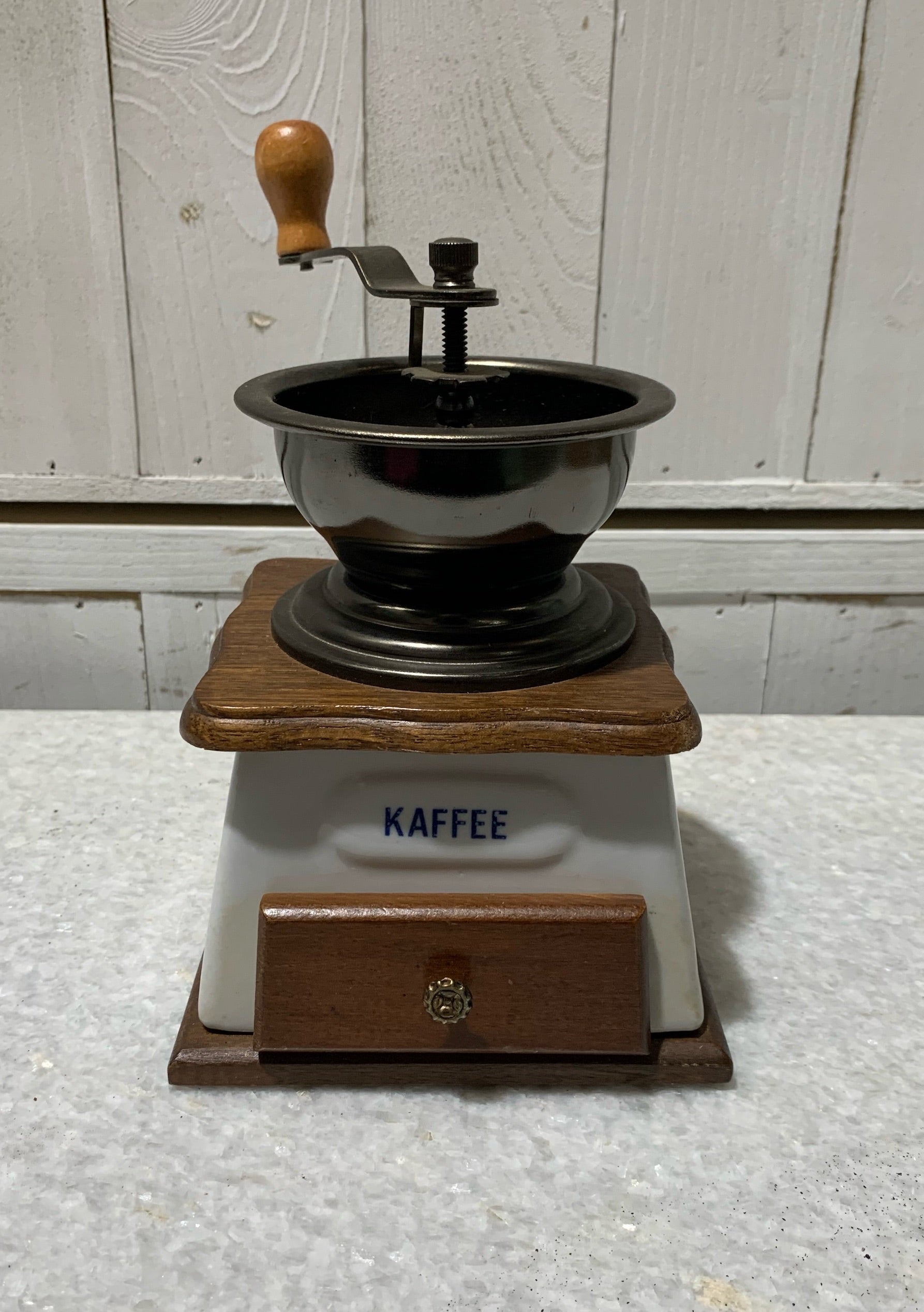Vintage German Coffee Grinder  #4740