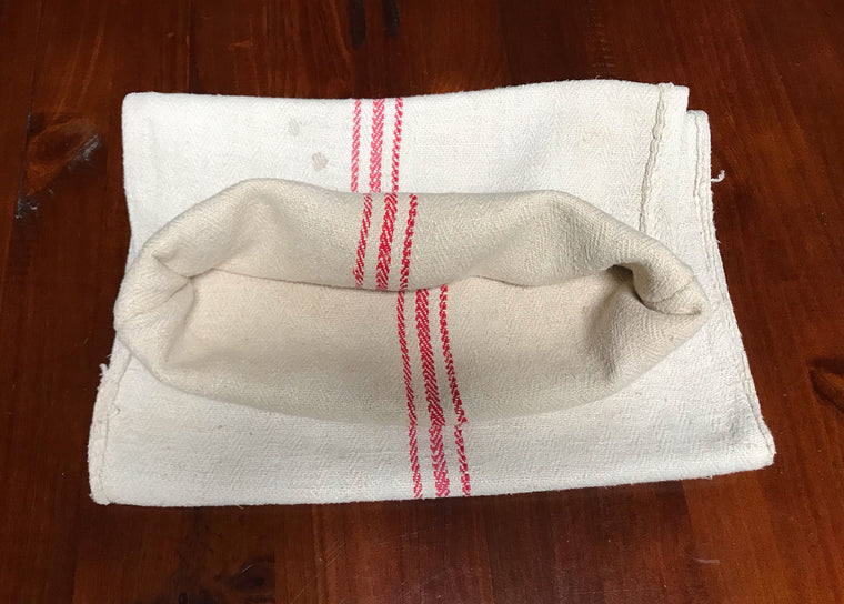 Vintage  Linen/Hemp  Grainsack 1940s  #3880b (Read Information About This Item)