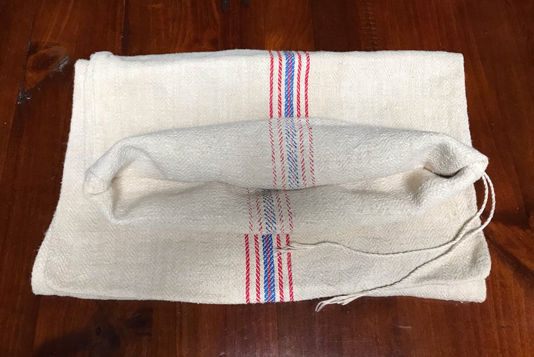 Vintage  Linen/Hemp  Grainsack 1940s  #3880e (Read Information About This Item)