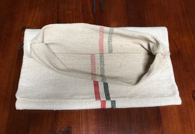 Vintage  Linen/Hemp  Grainsack 1940s  #3880f (Read Information About This Item)