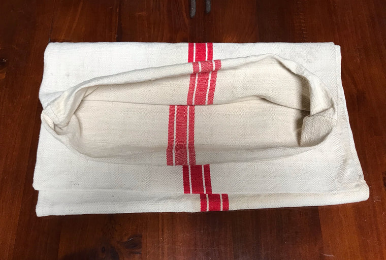 Vintage  Linen/Hemp  Grainsack 1940s  #3880j (Read Information About This Item)