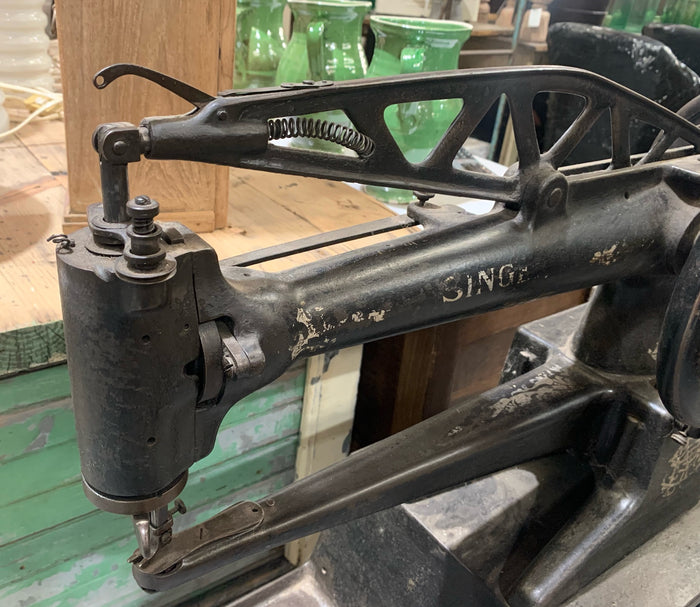 Vintage Singer Leather Sewing Machine #4783