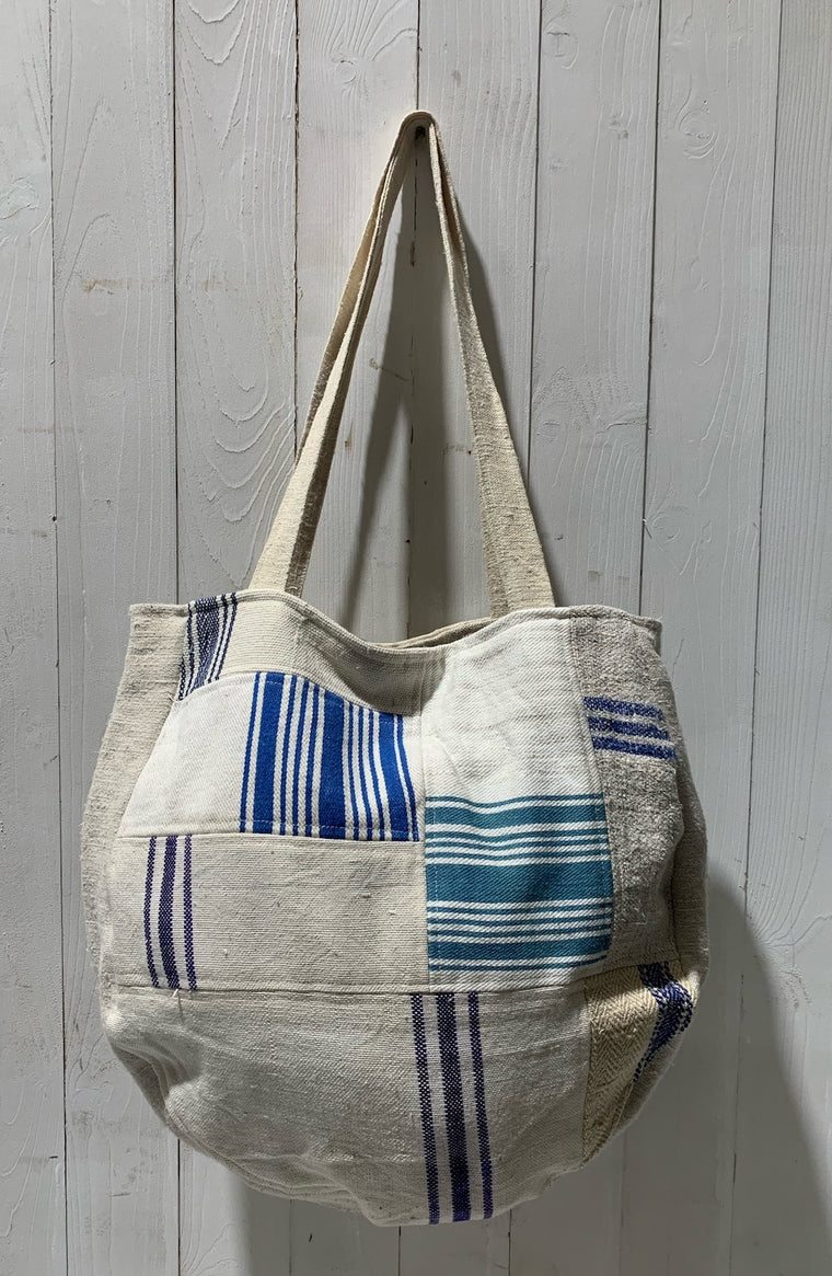 Linen Shoulder Bag  #4784