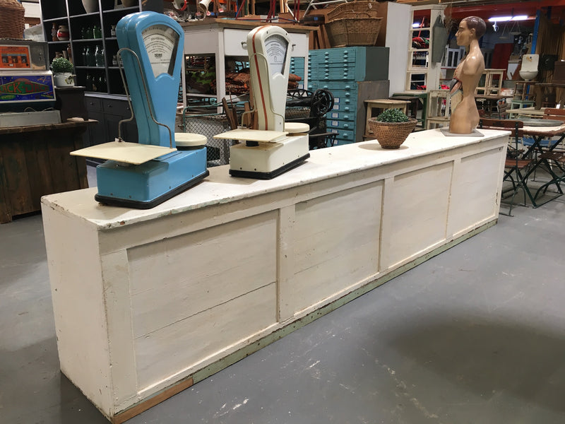 Vintage  European Shop Counter/ Kitchen Island  #3752