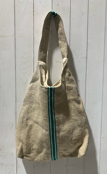 Linen Shoulder Bag  #4788