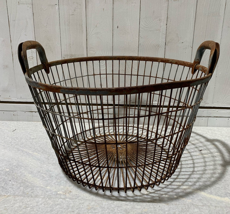 Vintage European Potato  Basket  #4795
