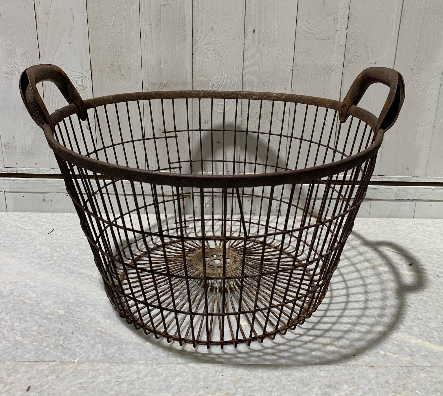 Vintage European Potato  Basket  #4797