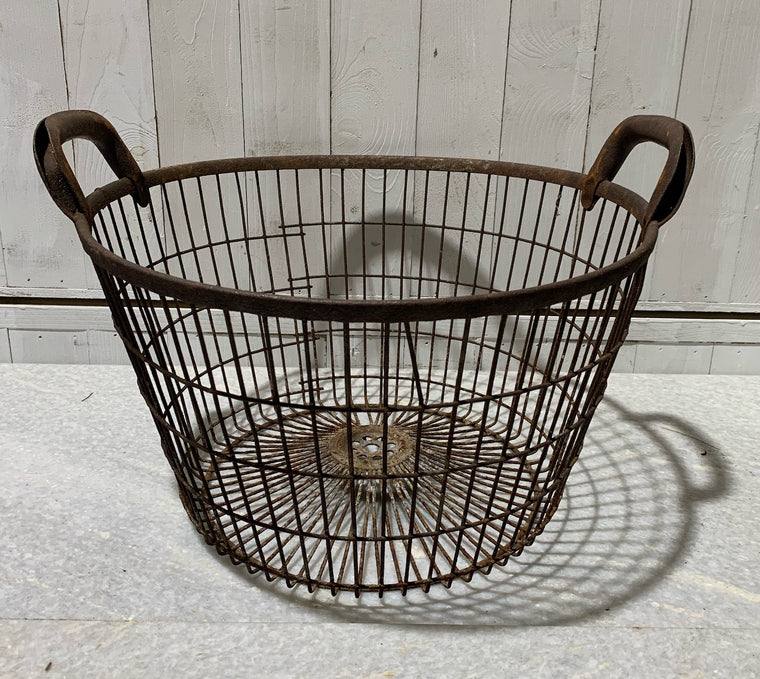 Vintage European Potato  Basket  #4797