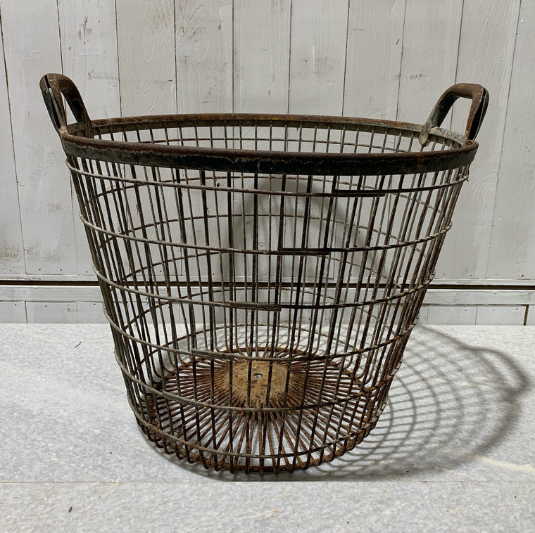 Vintage European Potato  Basket  #4798