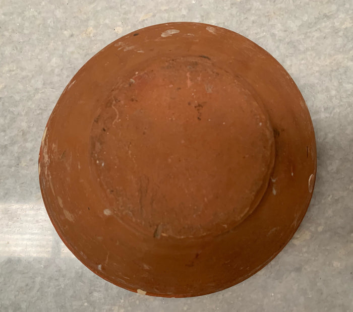 Vintage Hungarian Terracotta Bowl #4801