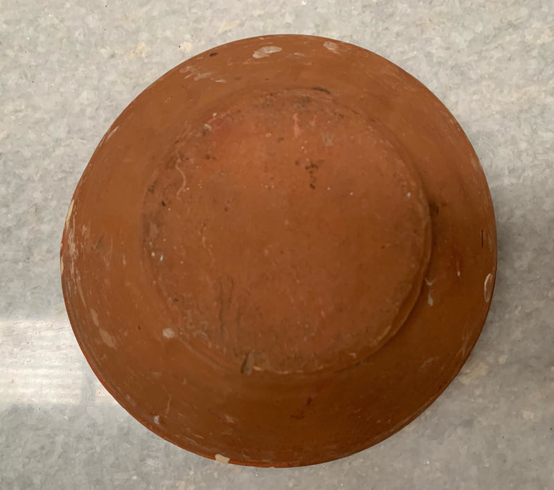 Vintage Hungarian Terracotta Bowl #4801
