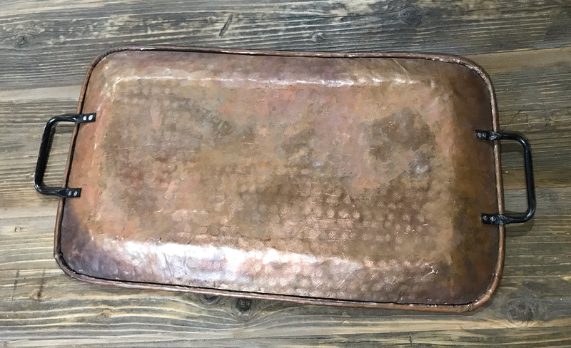 Copper Tray  #3884a
