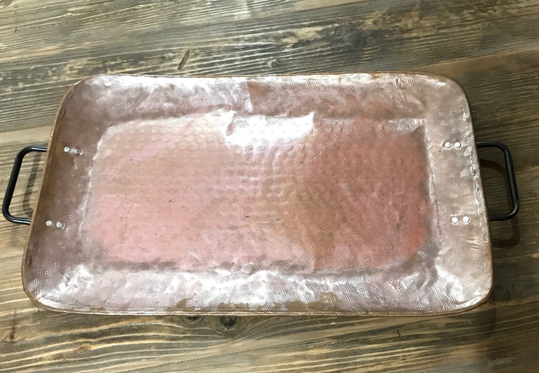 Copper Tray  #3884b