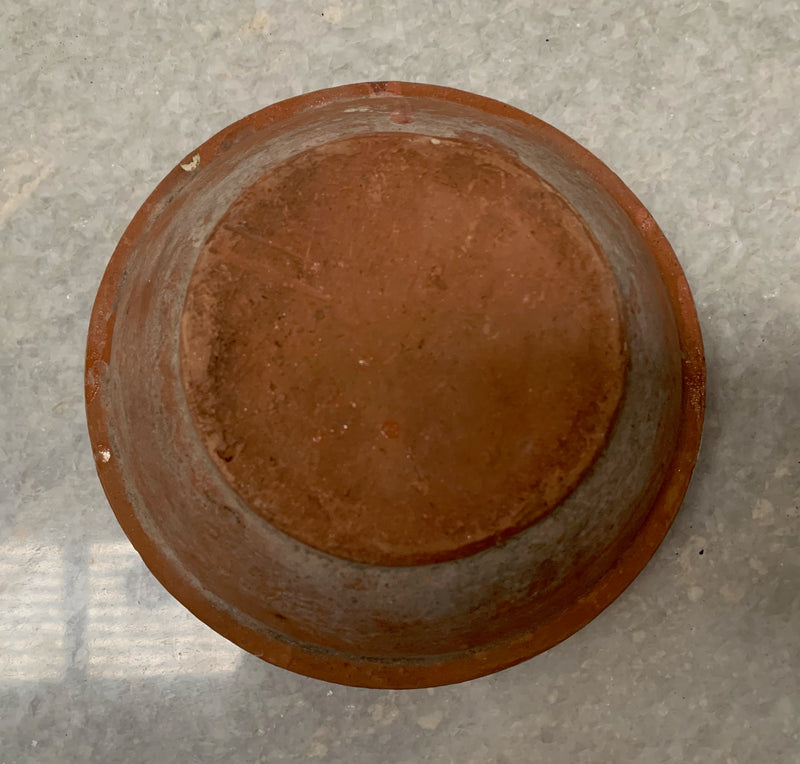 Vintage Hungarian Terracotta Bowl #4802