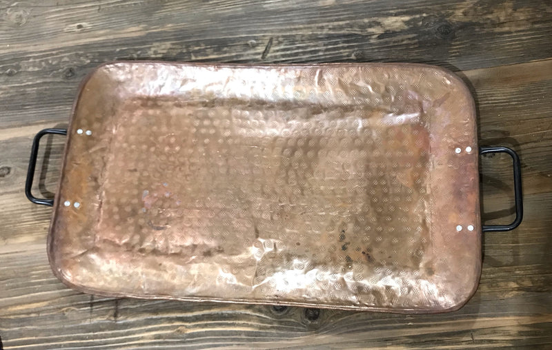 Copper Tray  #3884c