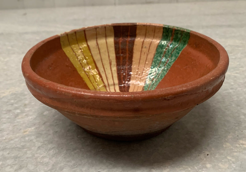 Vintage Hungarian Terracotta Bowl #4802