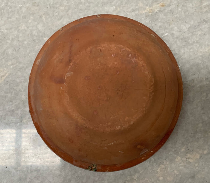 Vintage Hungarian Terracotta Bowl #4806