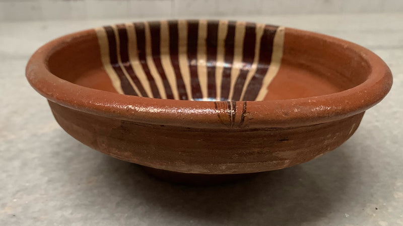 Vintage Hungarian Terracotta Bowl #4808