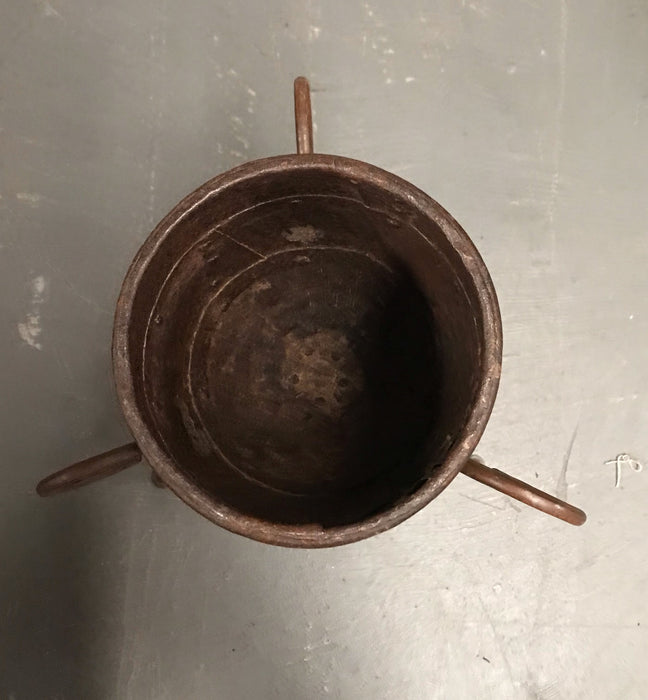 Vintage Metal Plant Planter  #3889a Byron