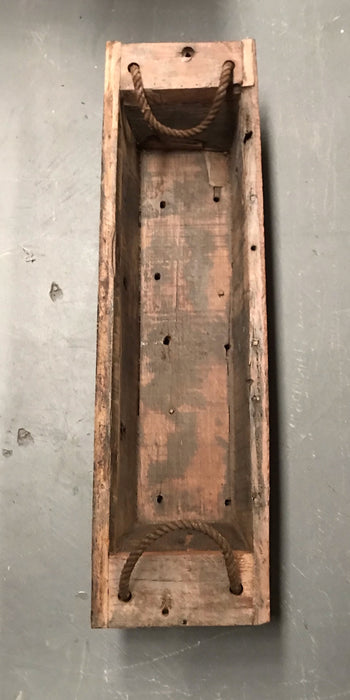 Vintage European Wooden  Trough  #3891