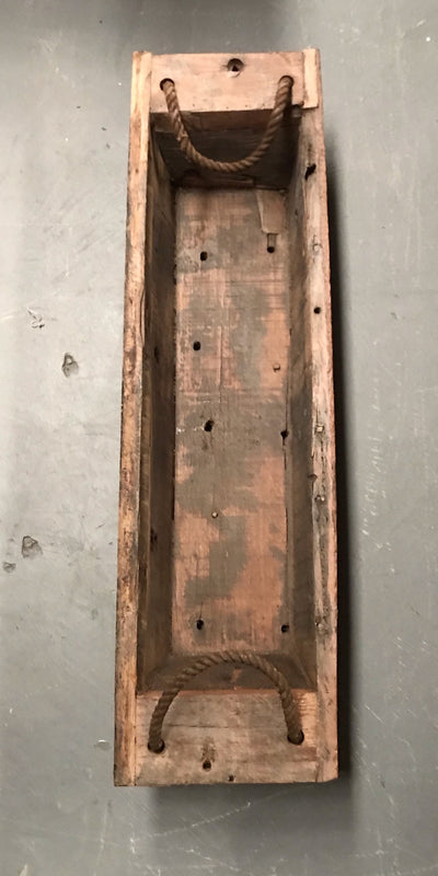 Vintage European Wooden  Trough  #3891