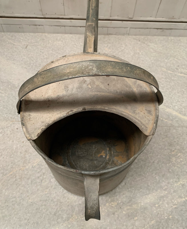 Rustic European Vintage  Galvenized Watering Can  #4812
