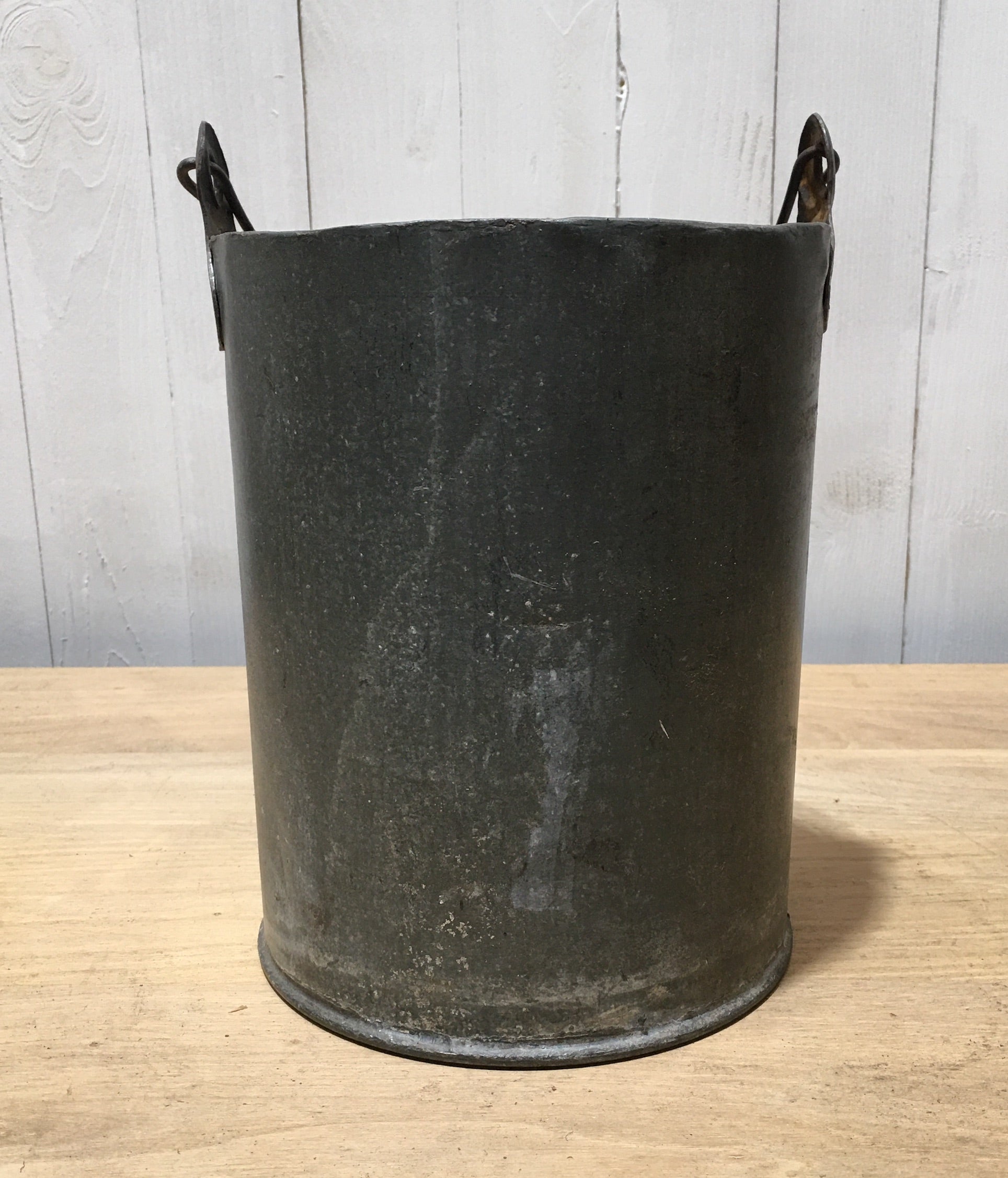 Vintage  Galvanised Bucket Planter #3758G