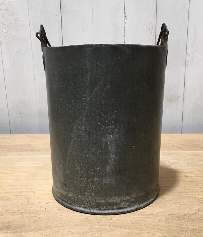 Vintage  Galvanised Bucket Planter #3758G