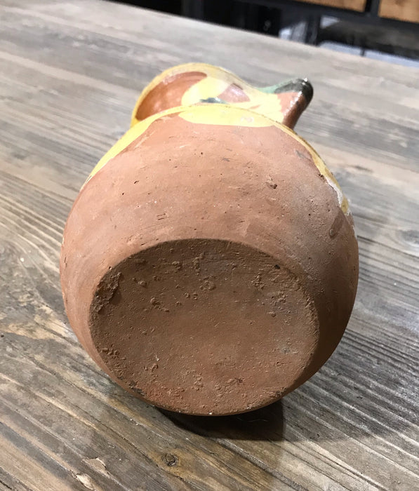 Hungarian Gypsy Terracotta Vessle/ Jug  #3899