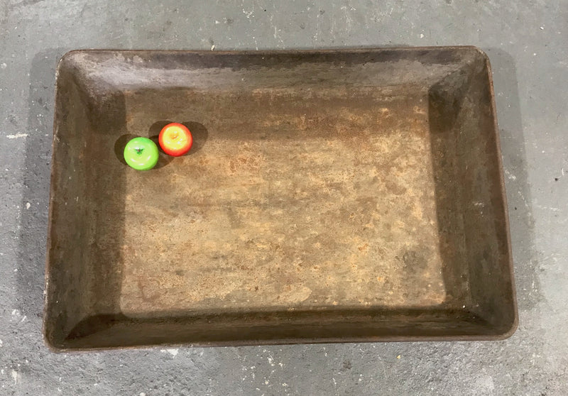 Large Vintage Metal Tray  #3900