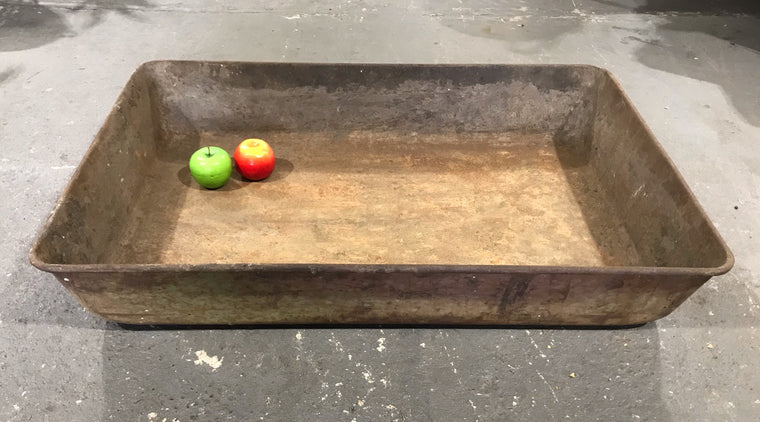 Large Vintage Metal Tray  #3900