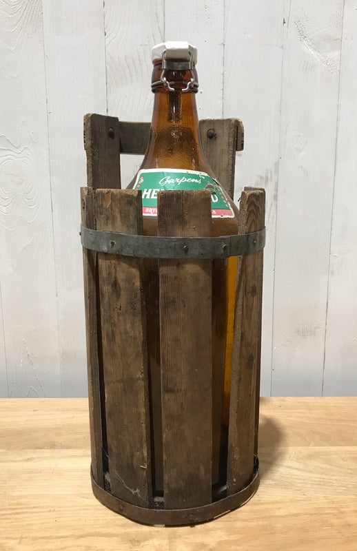 Vintage  Swedish Cider Bottle  #3902a
