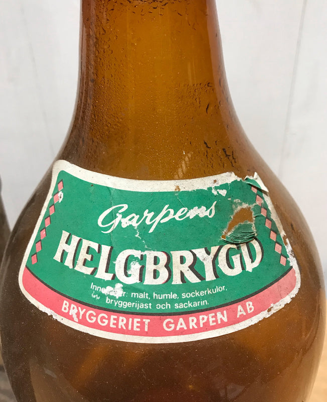 Vintage  Swedish Cider Bottle  #3902a