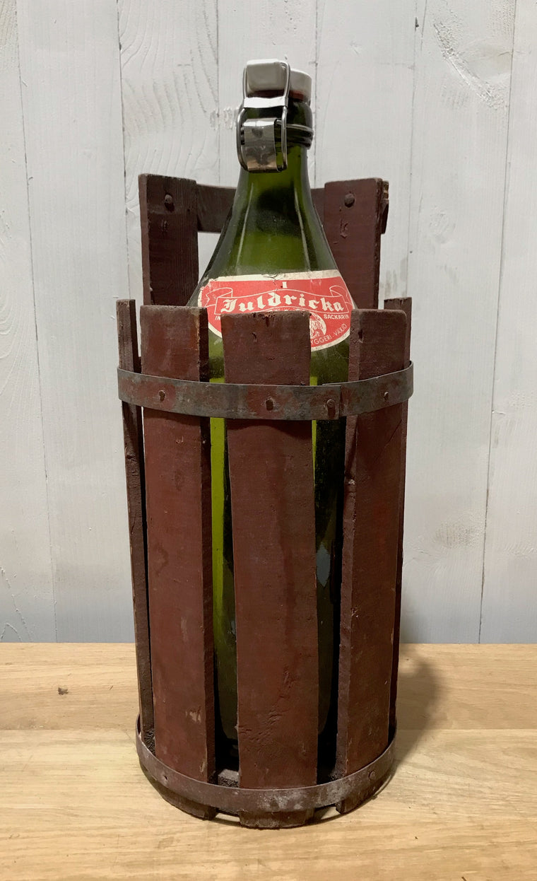 Vintage  Swedish Cider Bottle  #3902d
