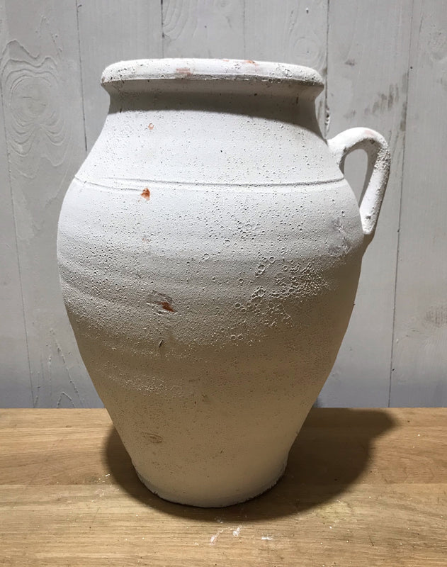 Vintage  Turkish Terracotta  Jug  #3904b