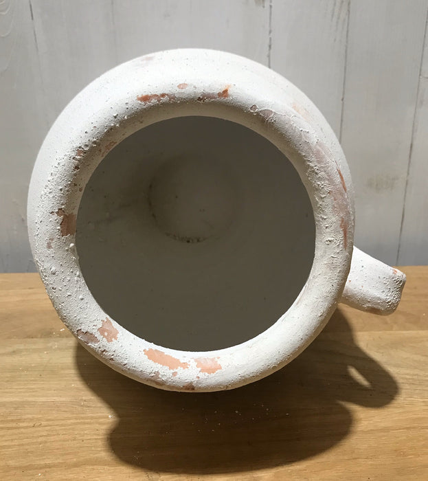 Vintage  Turkish Terracotta  Jug  #3904b