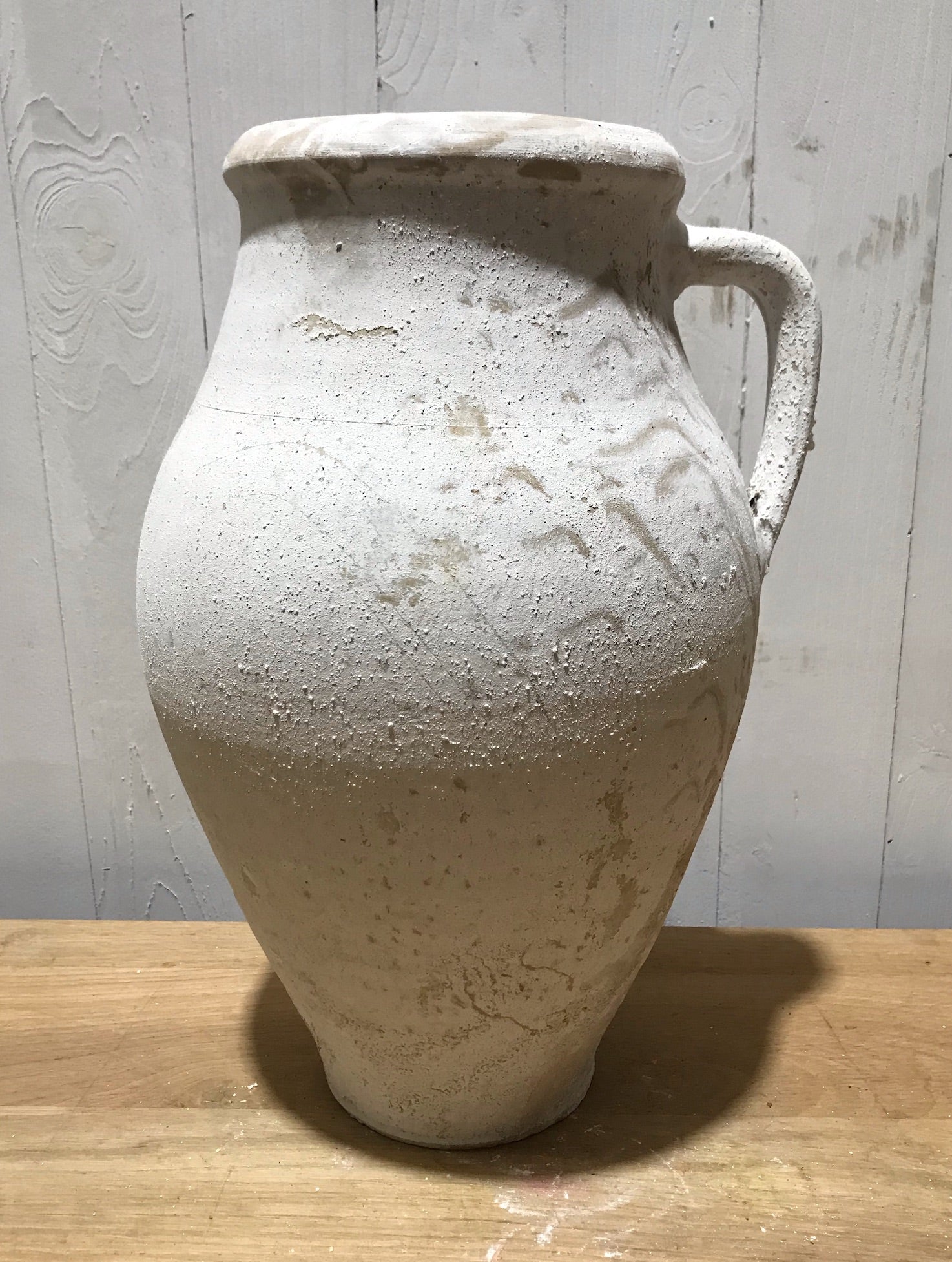 Vintage  Turkish Terracotta  Jug  #3904c