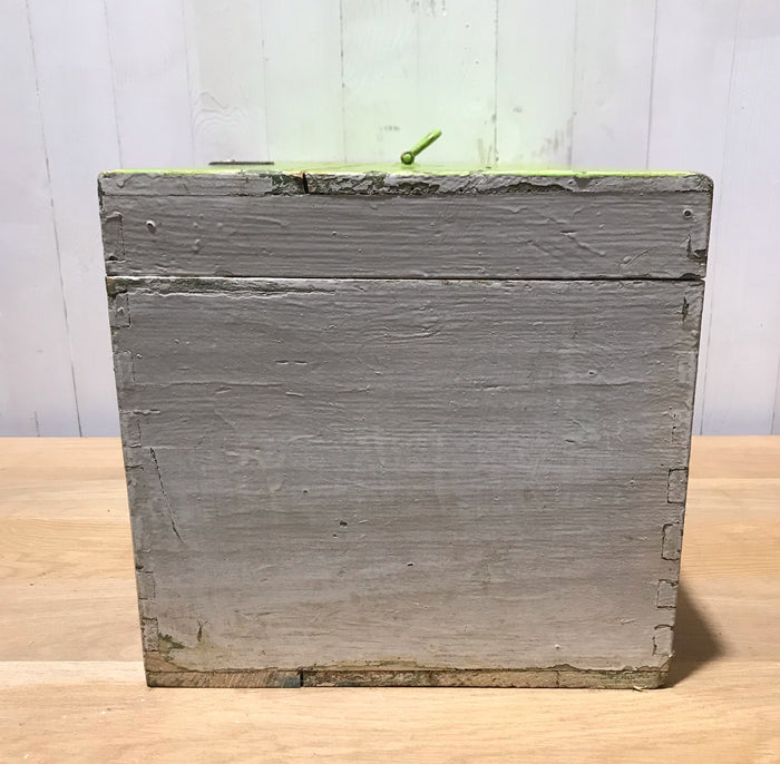 Vintage  Wooden Storage Box #3905