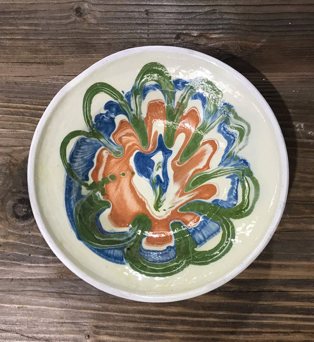 Old  Hungarian Terracotta Bowl #3910c