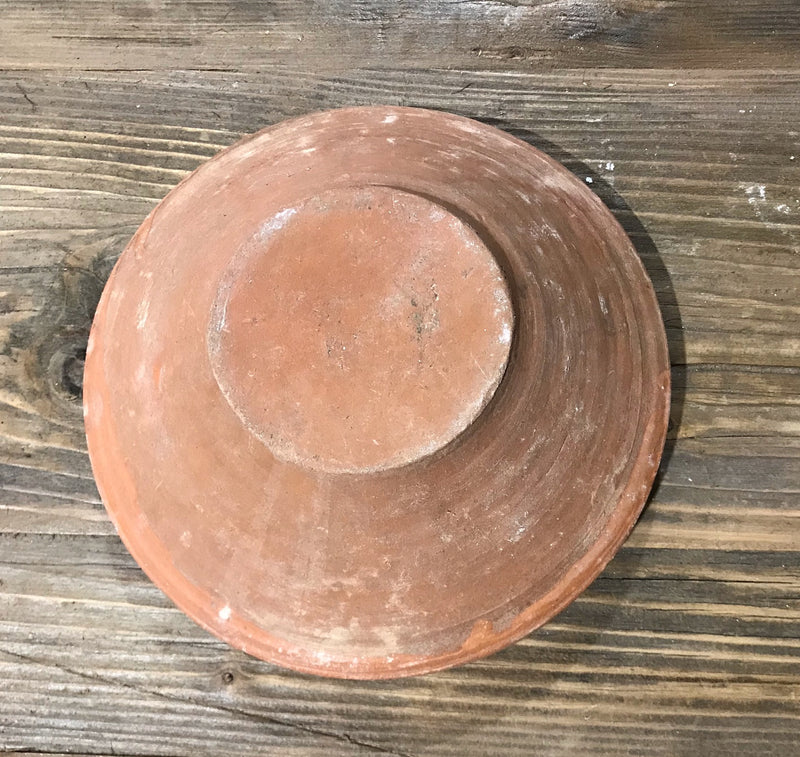Old  Hungarian Terracotta Bowl #3911b