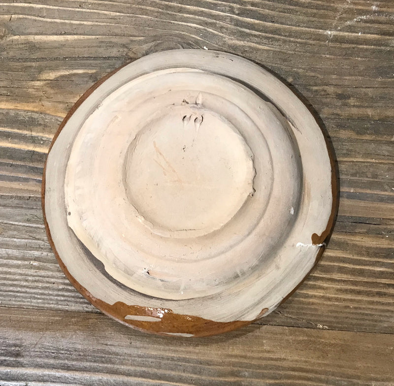 Old  Hungarian Terracotta Bowl #3913d