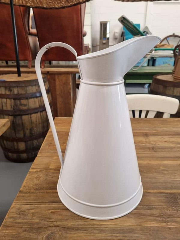 European Enamel Water Jug  #6697  Byron